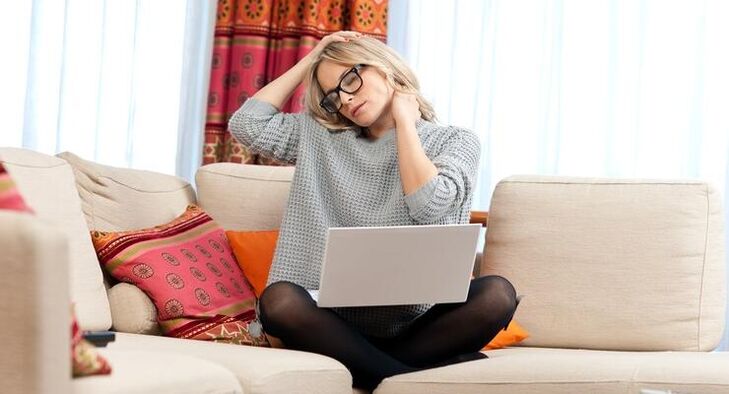 Ένα αίσθημα κόπωσης στον αυχένα υποδηλώνει συχνά αυχενική οστεοχόνδρωση. 